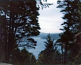 The view towards Prawle Point from Salcombe youth hostel