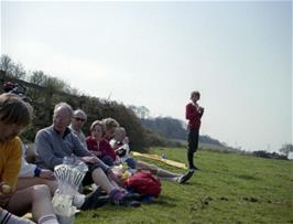 Lunch just south of Avonmouth.  Quieter now that motorcyclists have left us.