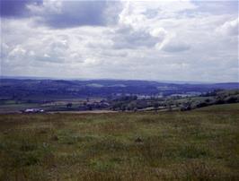 We think this is a view towards Woodbury Common from near Otterton