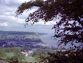 View to Sidmouth from Peak Hill