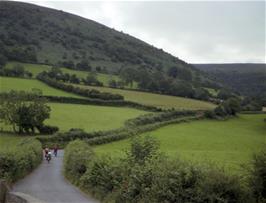 Leaving Llanthony for the final four miles to the hostel