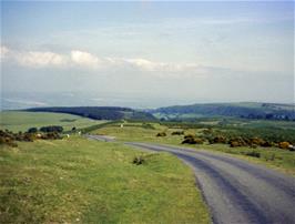 View towards Hay-on-Wye on the descent