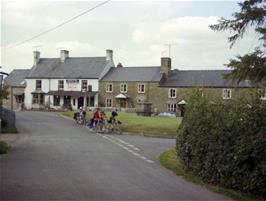 The group in the picturesque village of Dorstone