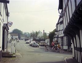 Afternoon refreshments at quaint tearooms near the Red Lion at Weobley