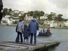 One of the three crossings required to get us all to East Portlemouth