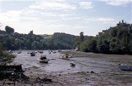 Newton Creek from Bridgend, with Noss Mayo on the left