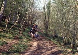 The first part of Colin's track route between Elmscott and Clovelly.  Do you know where this is exactly?  Possibly the track from Stoke to Hartland Abbey?