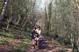 The first part of Colin's track route between Elmscott and Clovelly.  Do you know where this is exactly?  Possibly the track from Stoke to Hartland Abbey?