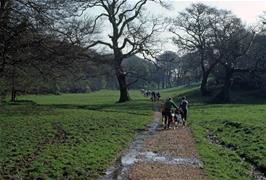 The second part of Colin's track route between Elmscott and Clovelly.  Do you know where this is exactly?  Possibly near Hartland Abbey?