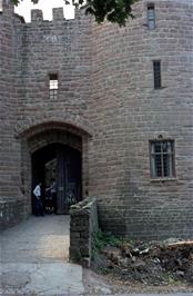 The grand entrance to St Briavels