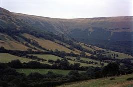 View to the right, down the valley, from Capel-y-Ffin youth hostel