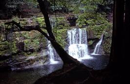 The Sgwd y Panwr waterfall