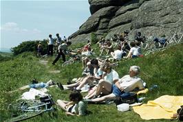 The group at Blackingtsone Rock (Photo: Jean Brierly)