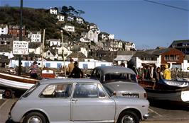 View across the river to East Looe, from Quay Road, West Looe