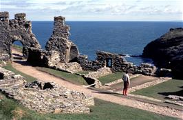 John Stuart in Tintagel Castle