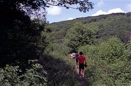 Richard Read and Michael Ward take the rear on our excursion along the old railway line