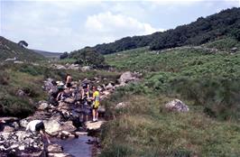 Fun in the West Dart River below Wistman's Wood