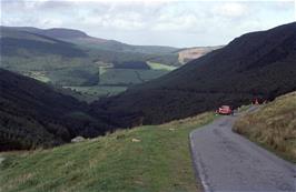 Descending the beautiful Hafodyrdwydd valley towards Carrog, from near Llyn Conwy