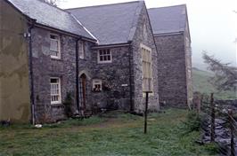 The front aspect of Gerddi Bluog youth hostel