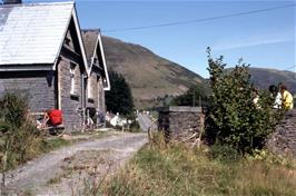 A very leisurely start at Dinas Mawddwy youth hostel, located half a mile south of the village at Minllyn