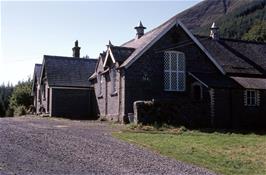 Dinas Mawddwy youth hostel, from the driveway