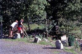 An unusual sign caught our attention.  This is probably near Dolgellau - do you know exactly where it was?