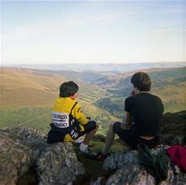 Richard Read and Andrew Billington at Craig-Lwydh (Photo: Kevin Presland)