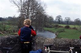 Matthew Tewson on Culmstock Bridge