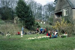 Relaxing at Holford youth hostel