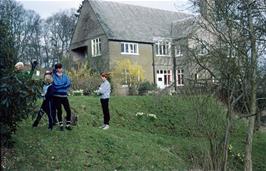 Preparing to leave Holford youth hostel