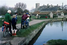 The duckpond and church at East Quantoxhead