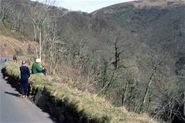 Pausing for photos on the descent to Watersmeet