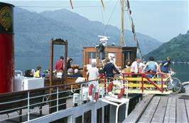 Disembarking at Inversnaid, Loch Lomond