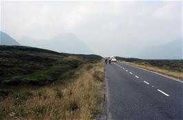 On the road towards Glencoe