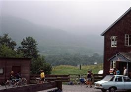 Preparing to leave Glencoe YH