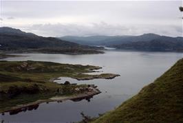 Looking back along Loch Sunart, from near Glenborrodale