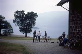 The group outside Rowardennan YH