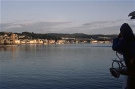 Arriving at Oban on the ferry