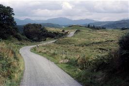 Probably Glen Lonan valley road from Oban