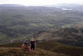 Andrew B and Matt B on the way down Deadh Choimhead