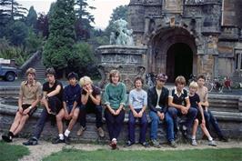 The group outside Loch Lomond YH