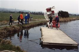 Raft fun on the Exeter canal