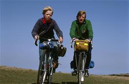 Martin and Phil Burrows on Cleeve Common