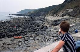 Adam Nice at Portholland beach