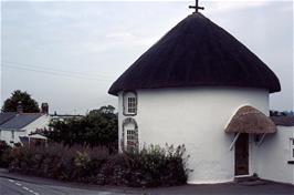 One of the round houses at Veryan Green