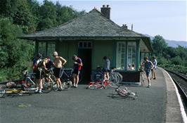 The group at Arrochar station