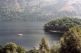 Loch Lomond as seen from the train near Ardvorlich