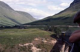 Crossing the viaduct at Auchtertyre