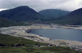 The western end of the enormous Loch Treig, as seen from the train