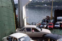 Preparing to leave Mallaig